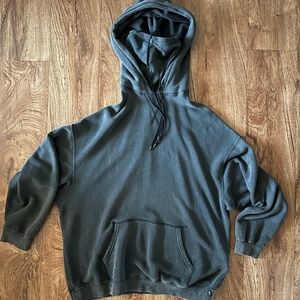 R13 Face Mask Terry Hoodie
